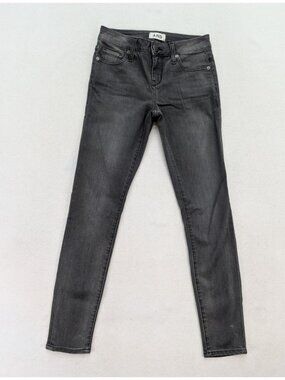 A.N.D. A New Denim Women's Jeans Size 25 Gray Mid-Rise Ankle Skinny